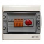 CAJA DE PROTECCIÓN PARA CORREINTE DIRECTA, STRIN BOX, CONNERA, INTERIOR Y EXTERIOR, IP65, 1000 VCC, 15A